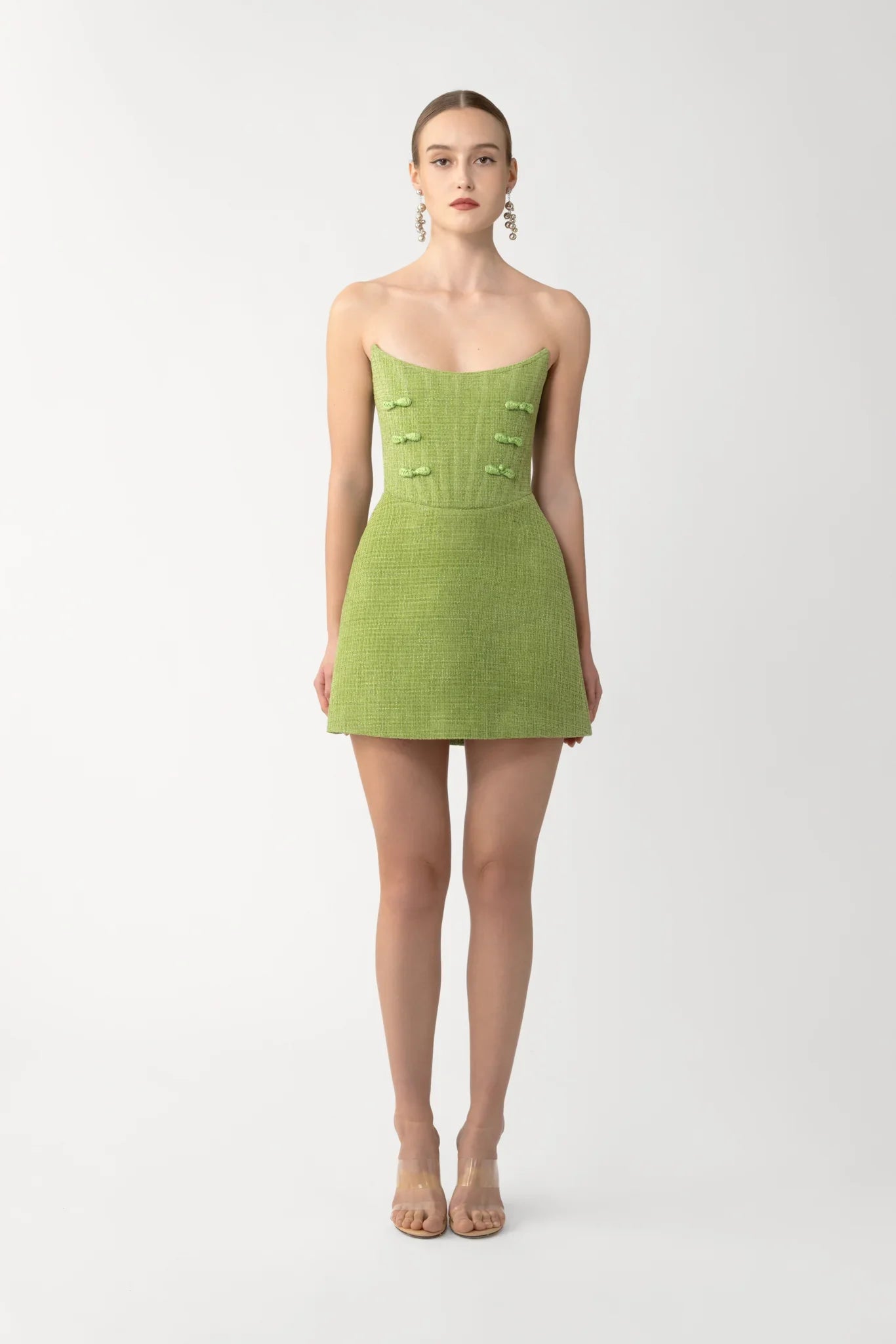 Alea Tweed Mini Dress SAU LEE Alea Tweed Mini Dress SAU LEE