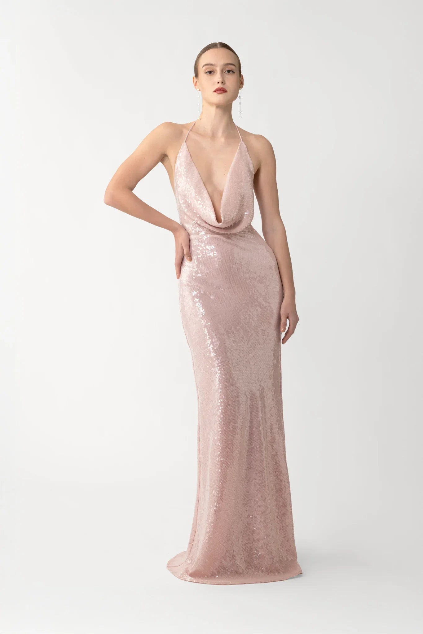 Claudia Sequined Gown – SAU LEE