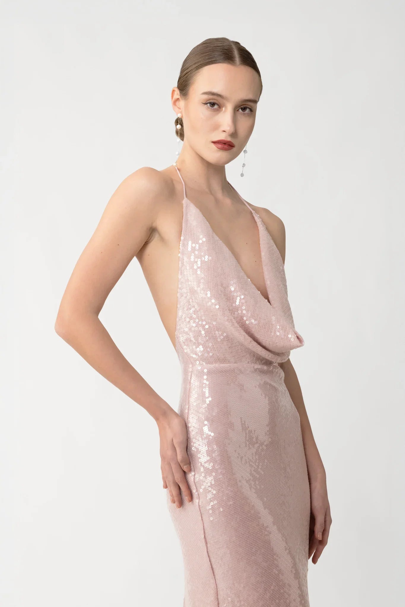 Claudia Sequined Gown