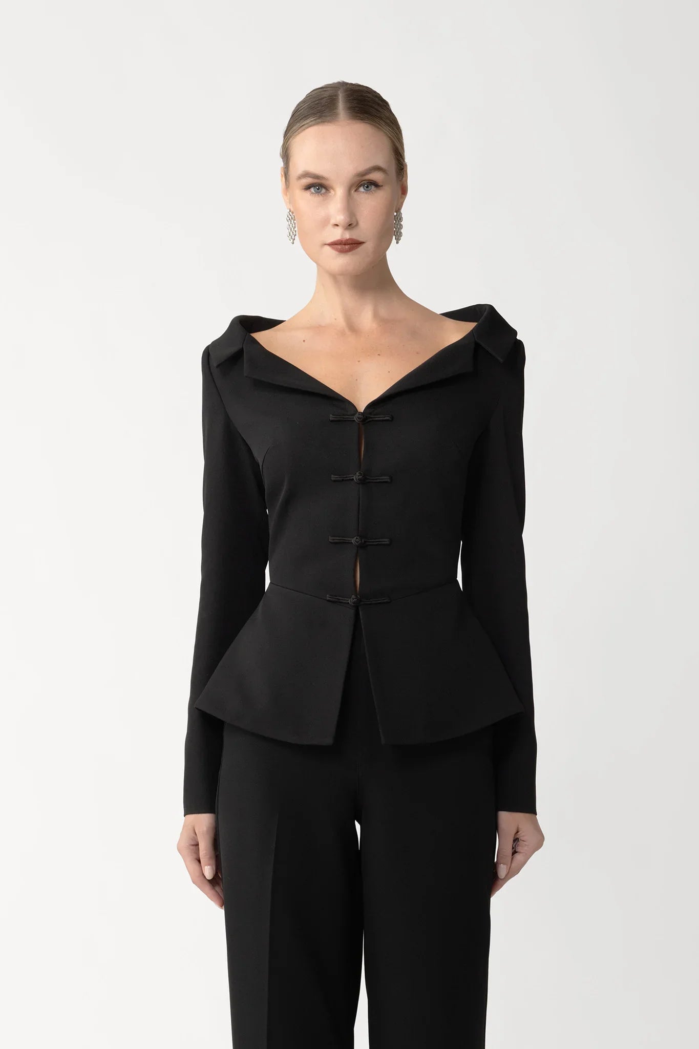 Nicola Crepe Top