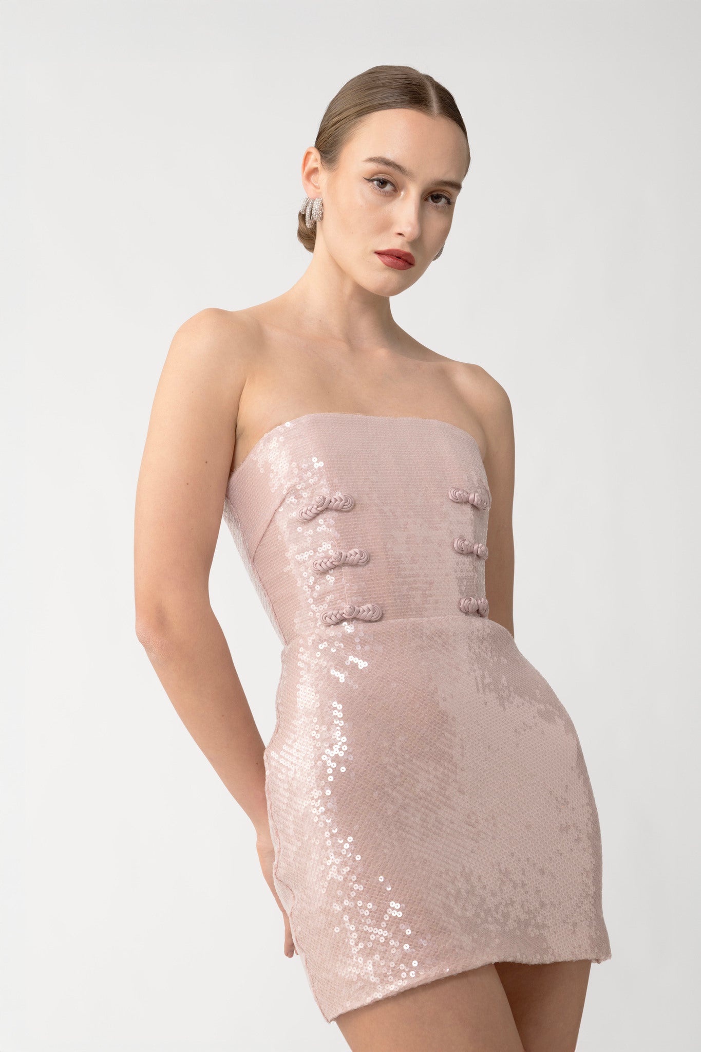 Cindy Sequined Mini Dress
