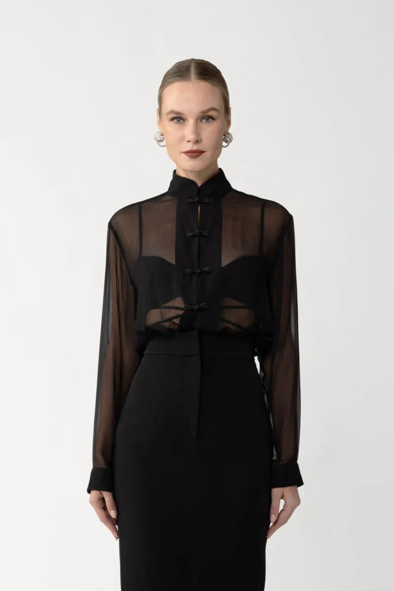 Fallon Silk Shirt