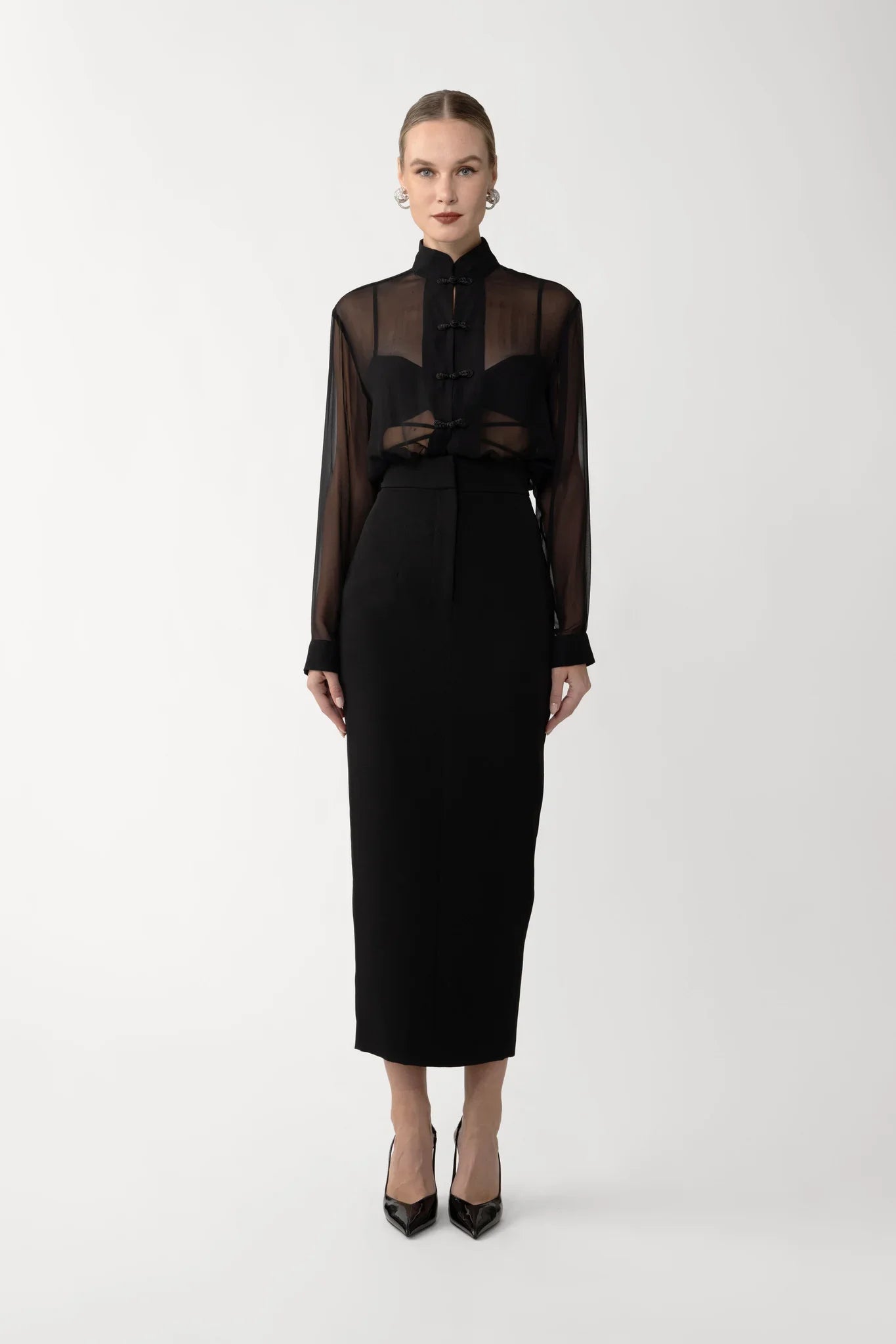 Niki Crepe Skirt