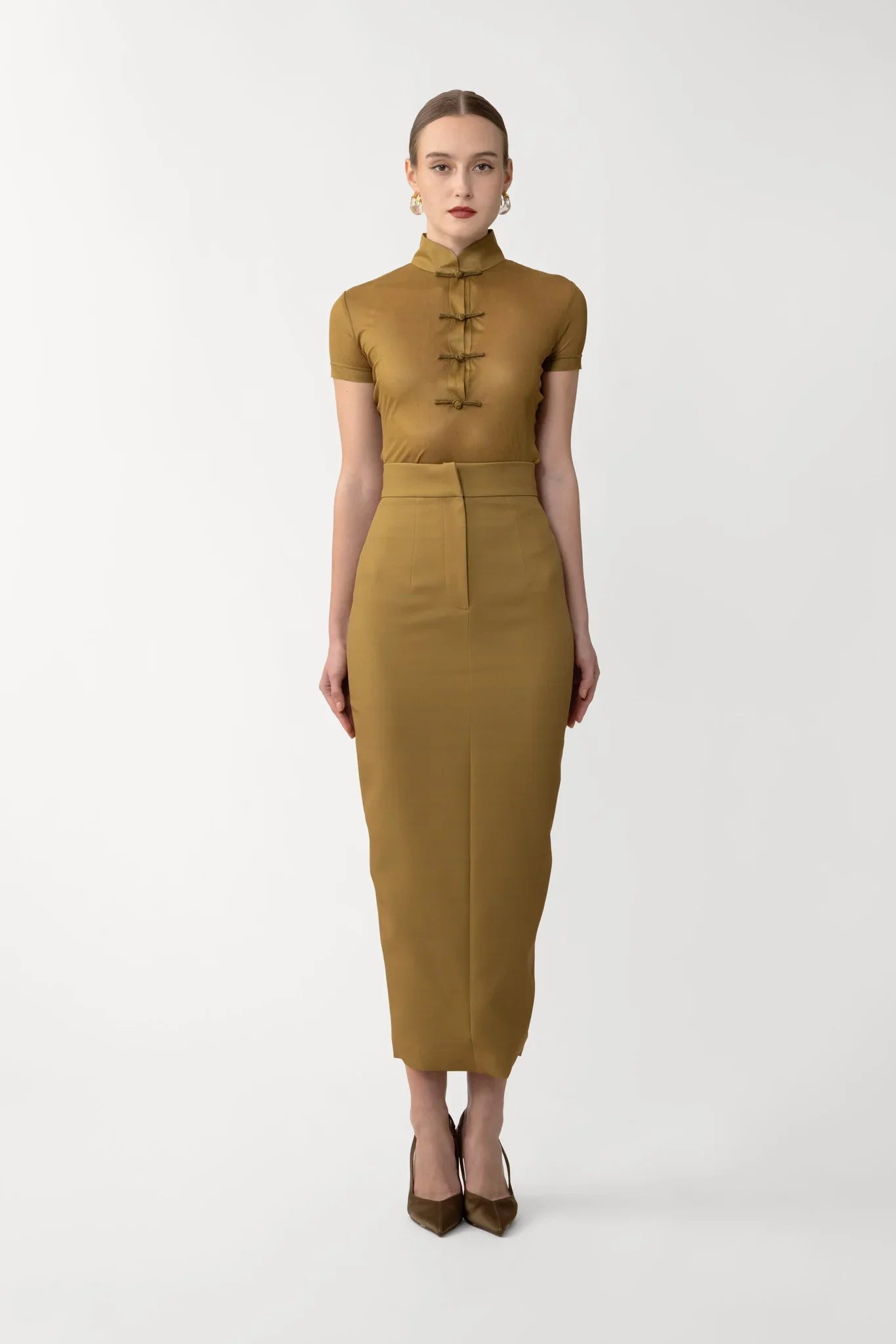 Niki Crepe Skirt