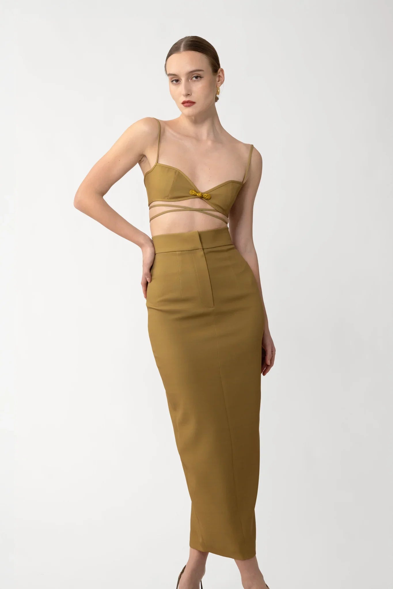 Niki Crepe Skirt