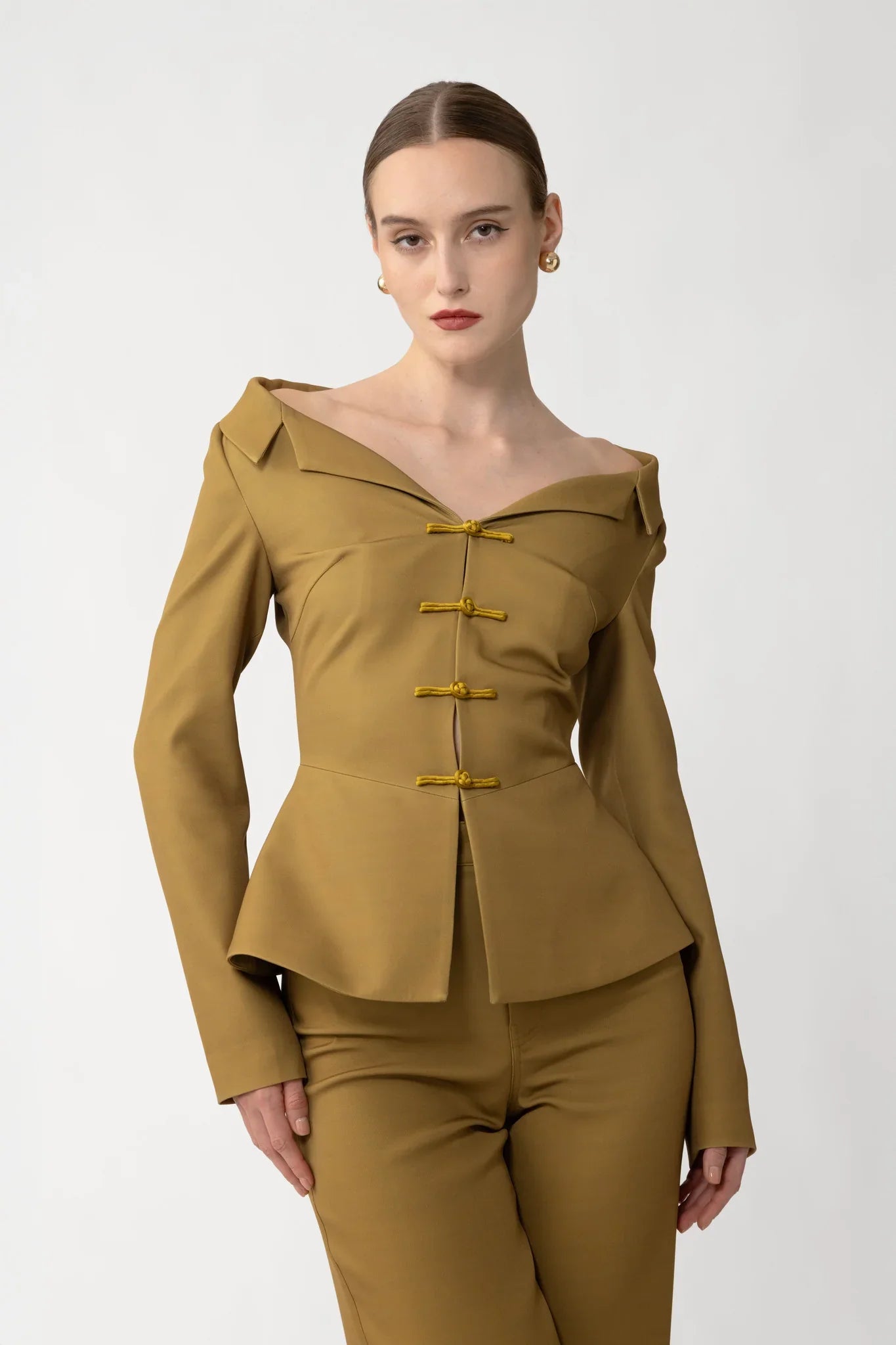 Nicola Crepe Top