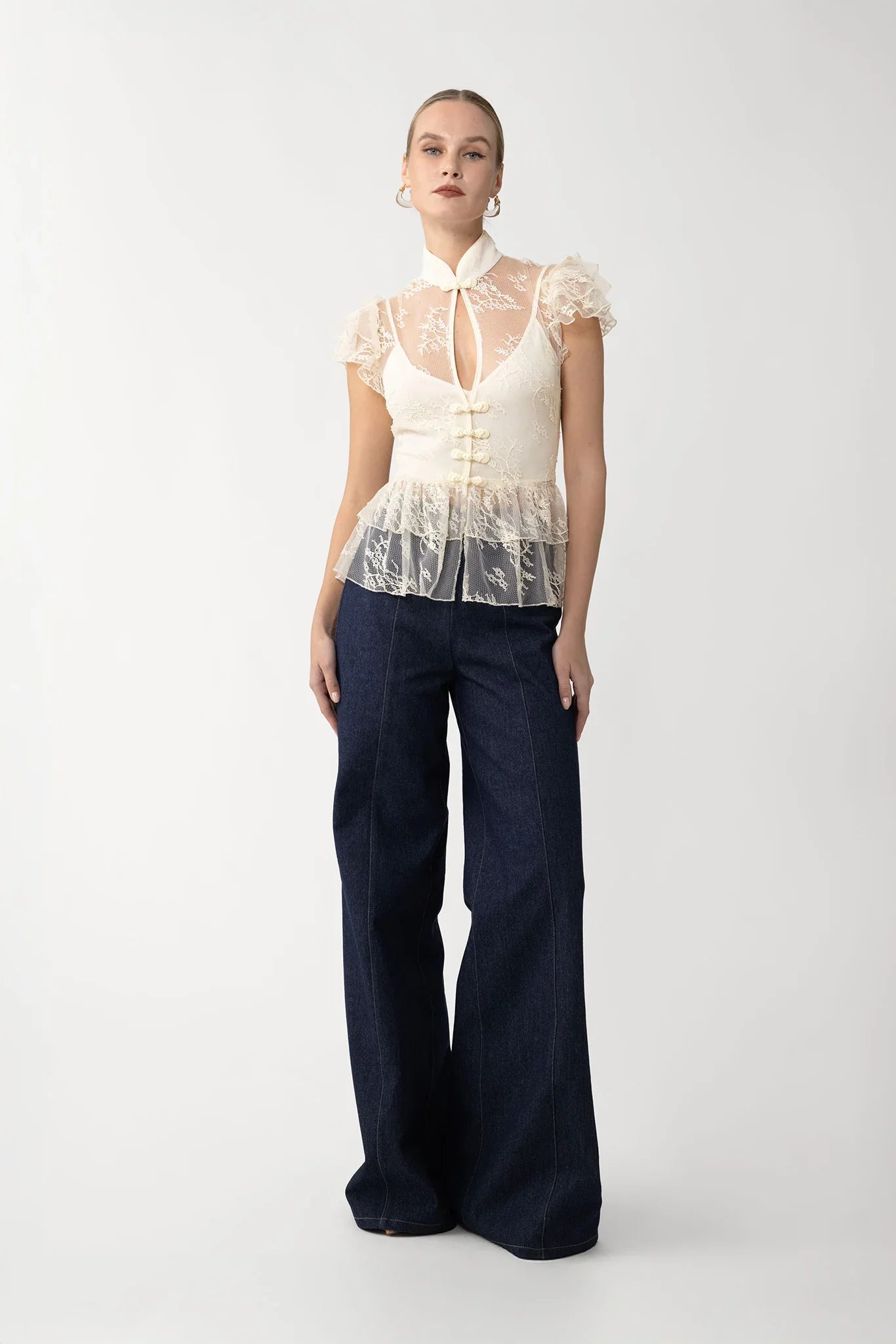 Roux Lace Top