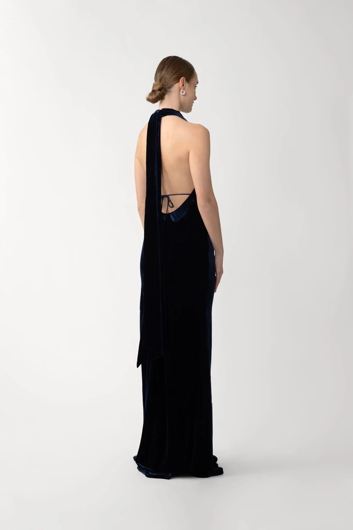 Pearl Velvet Gown