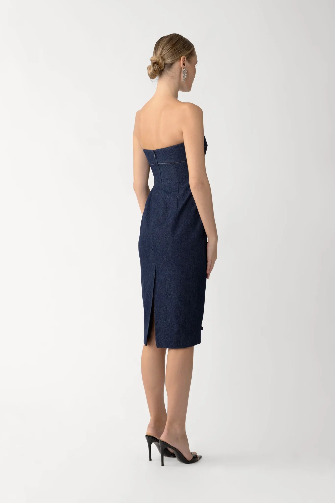 Brooklyn Denim Midi Dress
