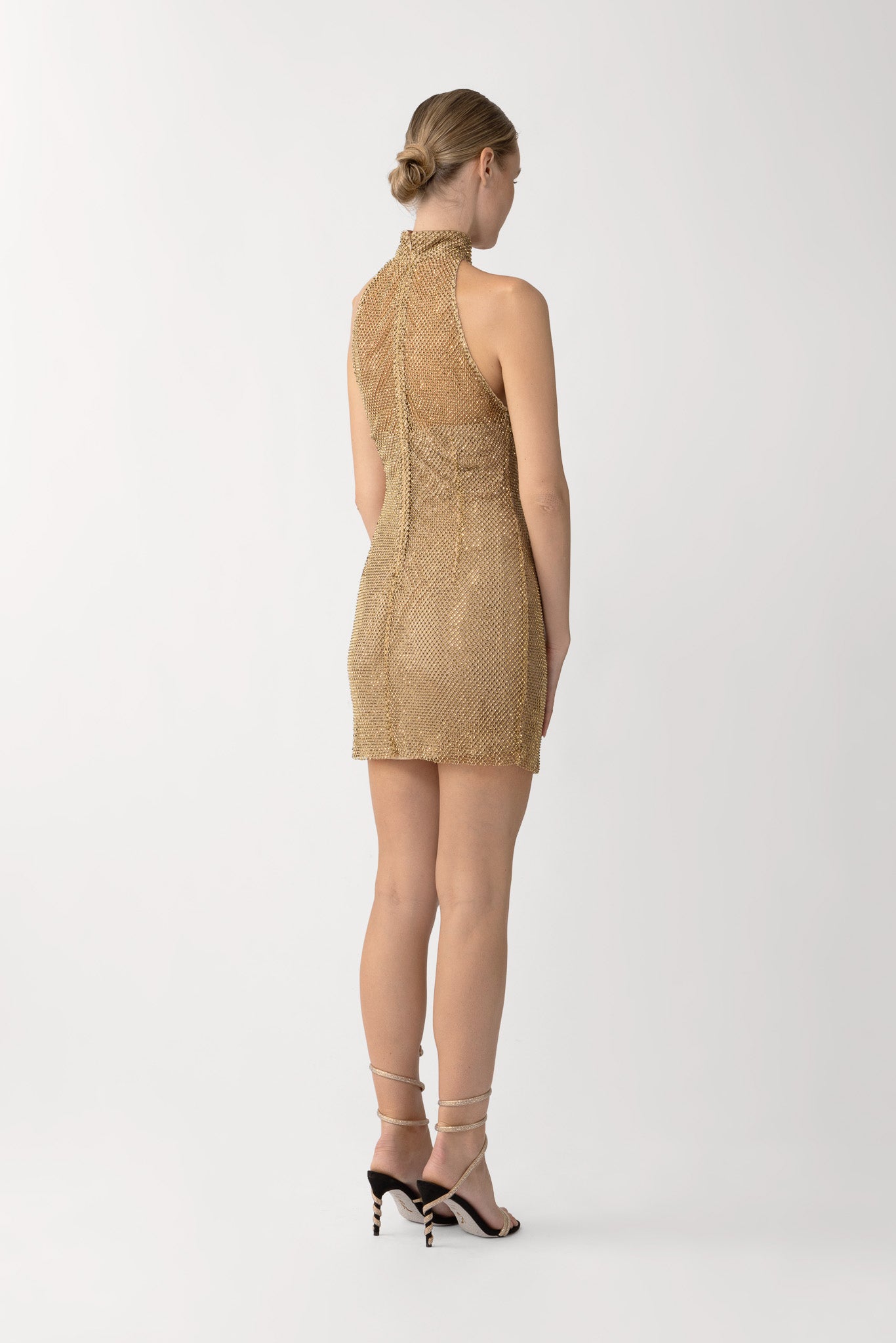 Selena Crystal Mini Dress