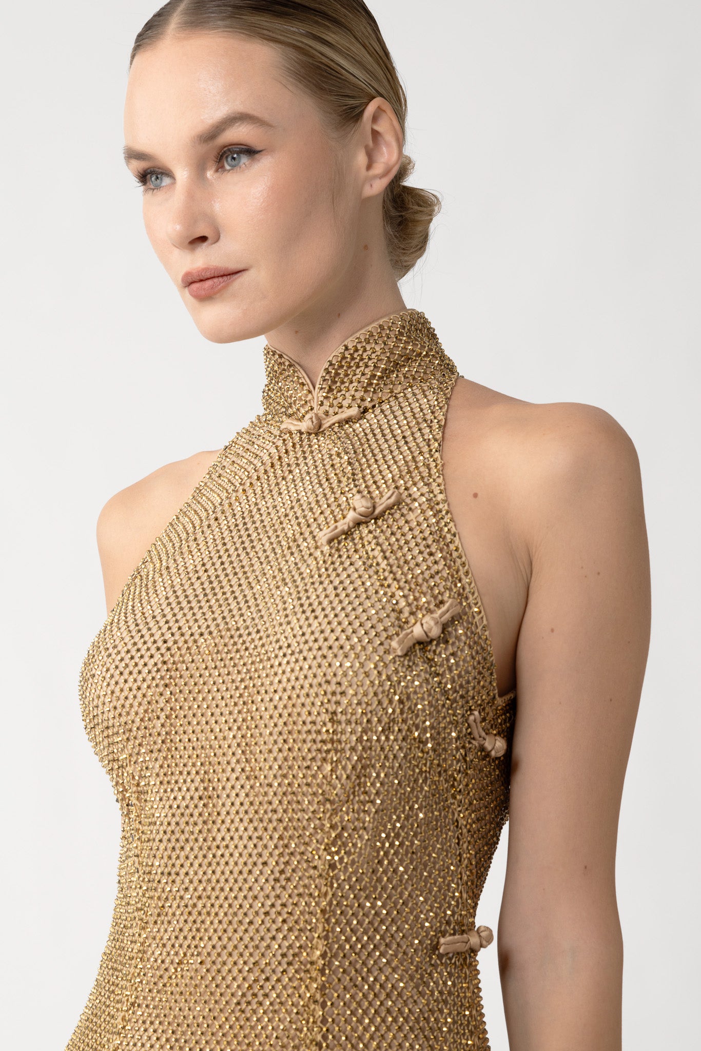 Selena Crystal Mini Dress