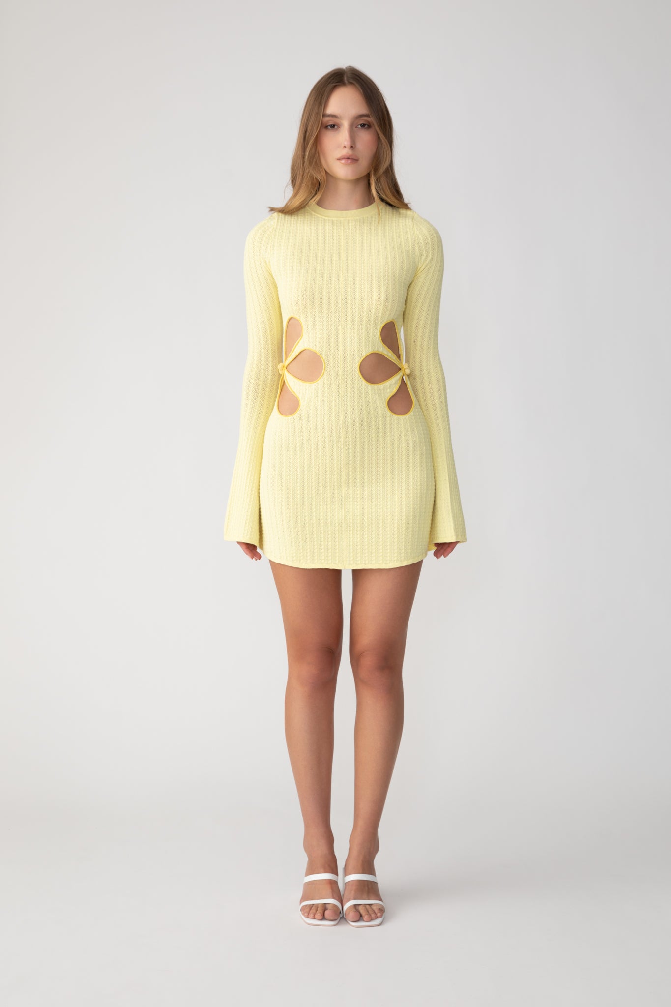 Dallas Knit Mini Dress SAU LEE Dallas Knit Mini Dress SAU LEE