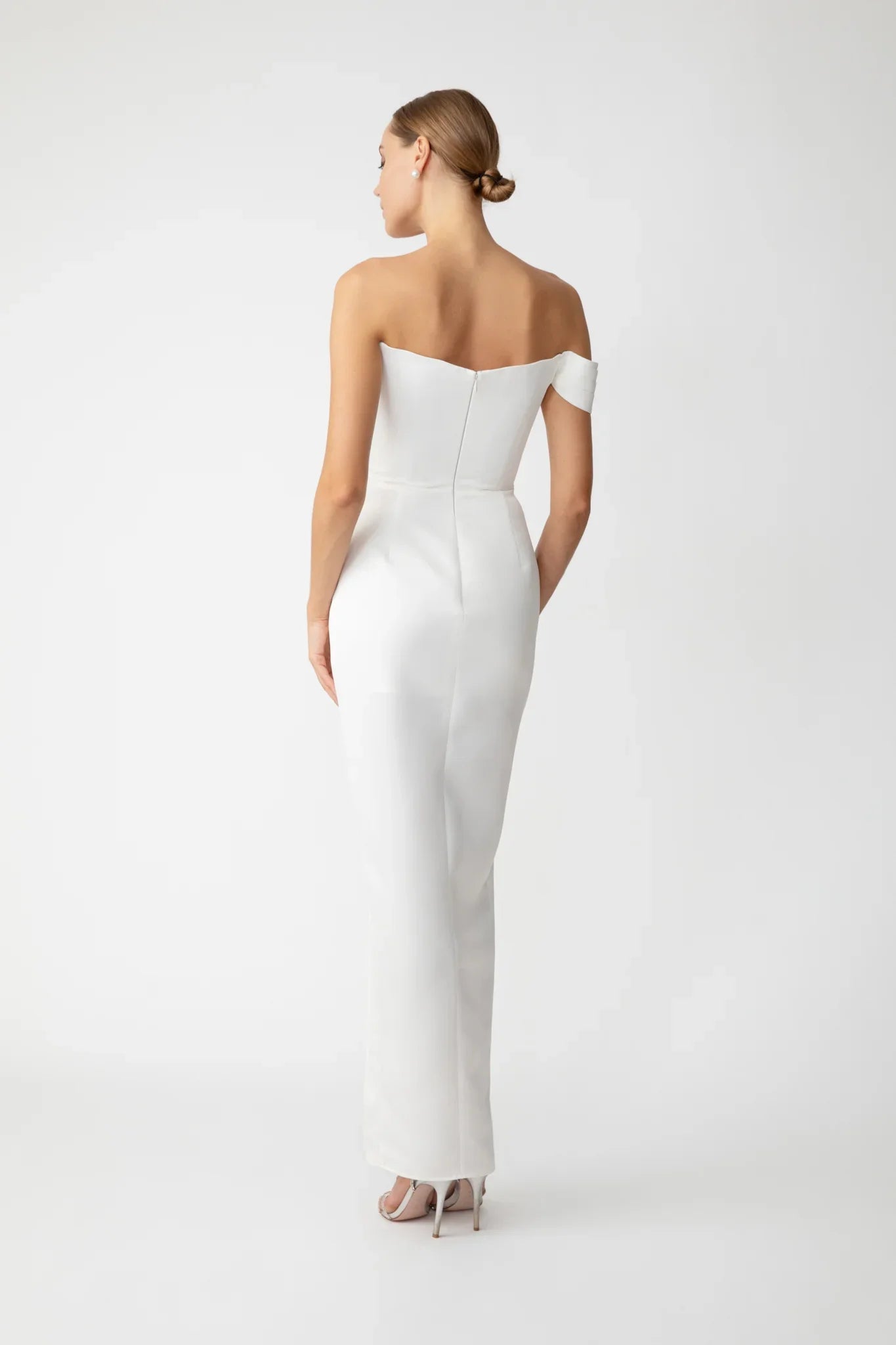 SAU LEE Brandi Gown - White / 00