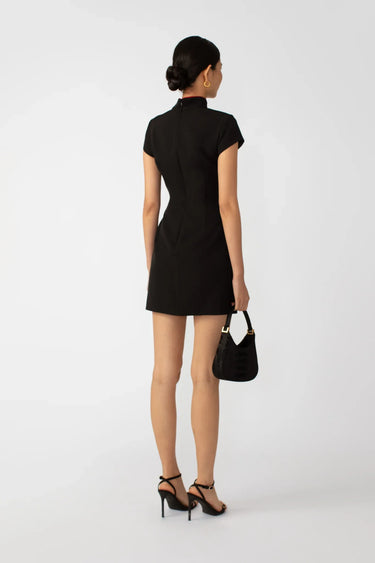 SAU LEE Isa Mini Dress - Black / 00