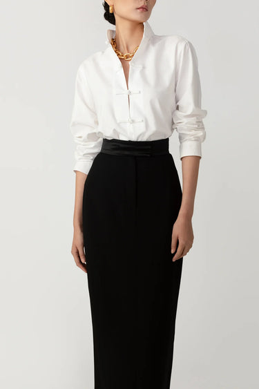 SAU LEE Harlow Shirt - White / 00