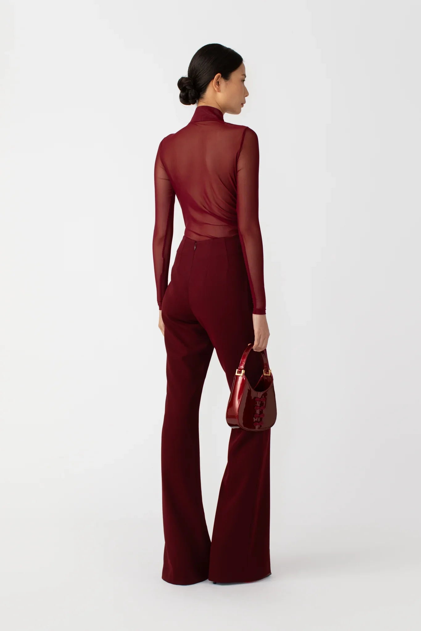 SAU LEE Idris Pant - Bordeaux / 00