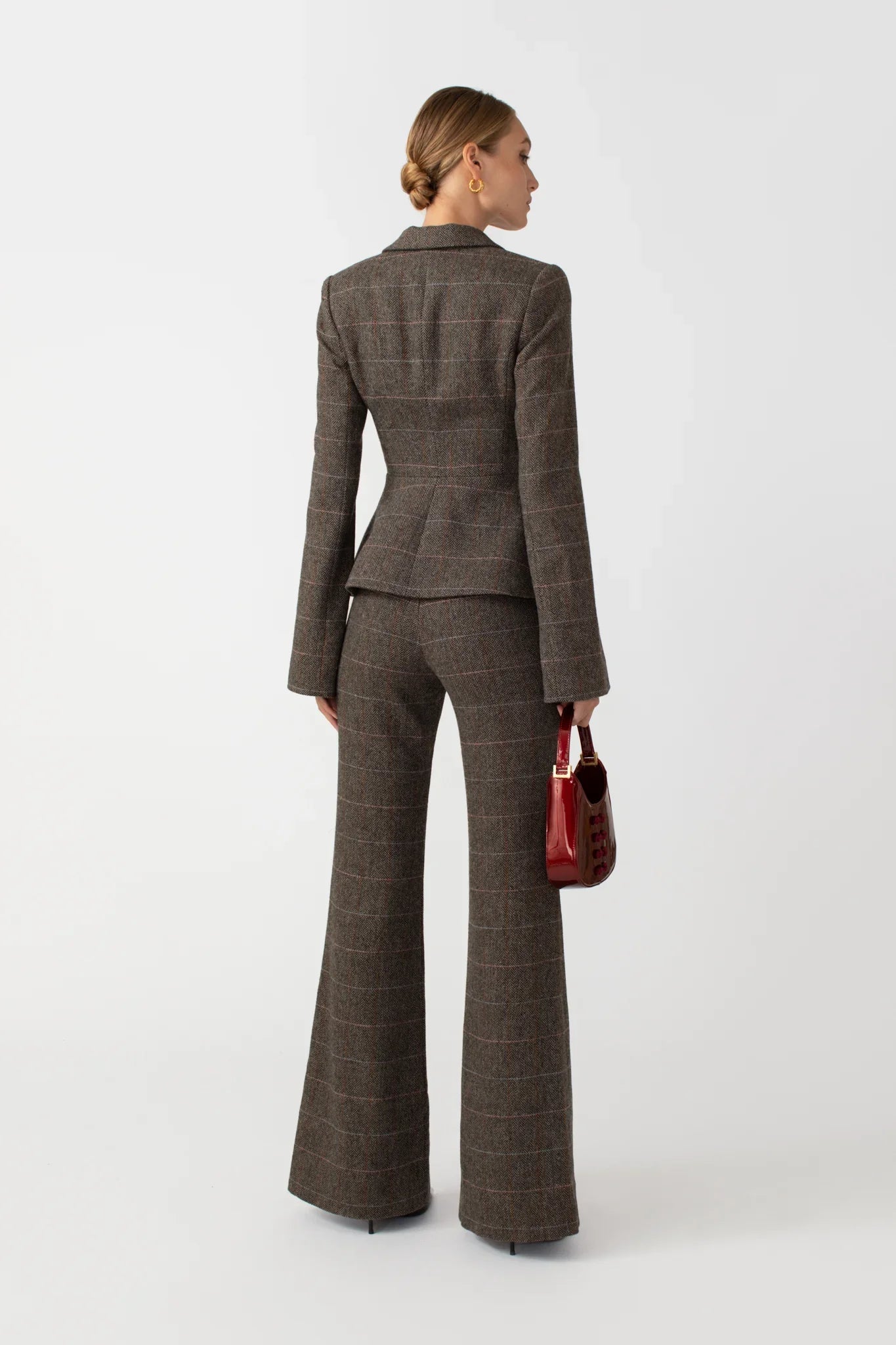 SAU LEE Aries Wool Blazer - Grey / 00
