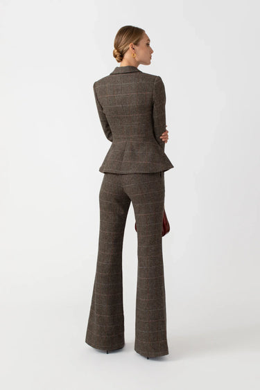 SAU LEE Aries Wool Pant - Grey / 00