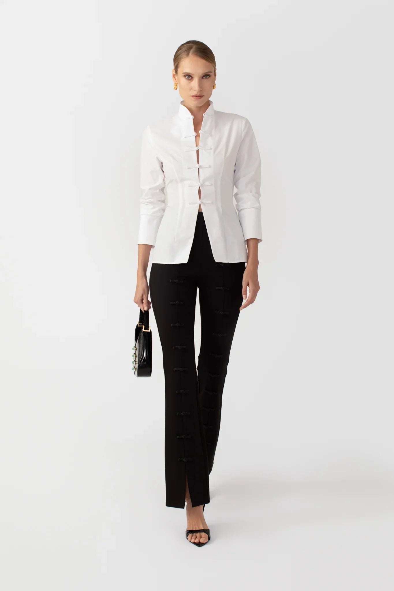 SAU LEE Hudson Shirt - White / 00