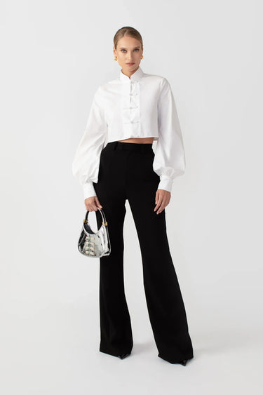 SAU LEE Hendrix Shirt - White / 00