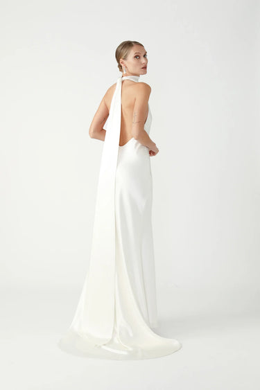 SAU LEE Persephone Gown - Ivory / 00