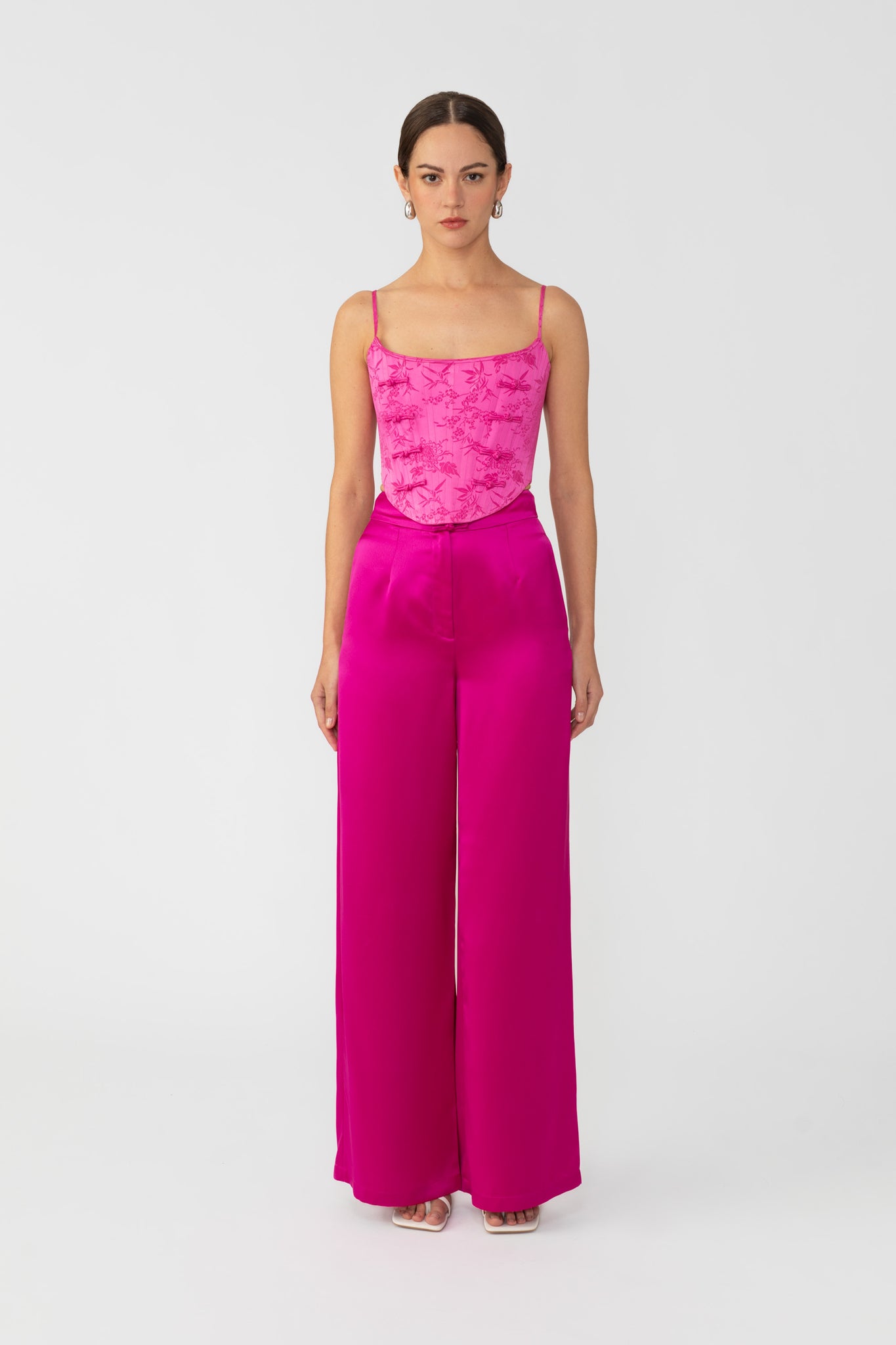 Padma Satin Pant-SAU LEE