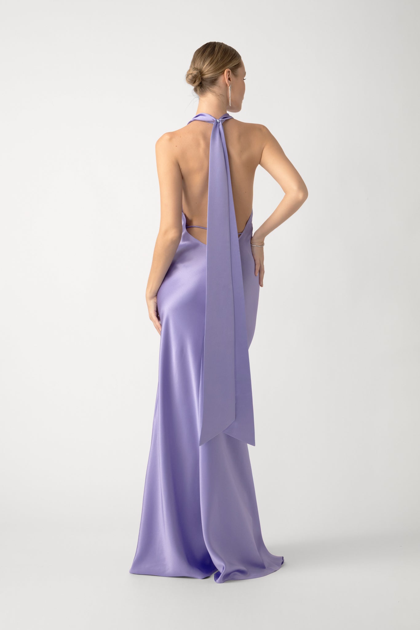 Pearl Satin Gown