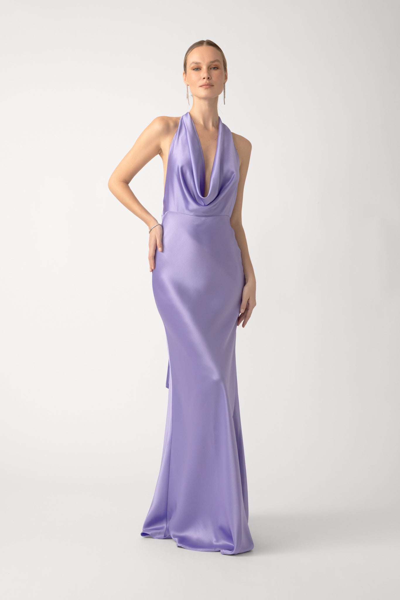 Pearl Satin Gown