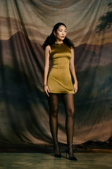 Teddi Satin Mini Dress