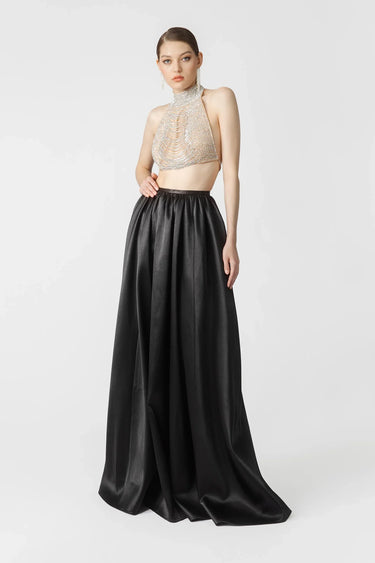 SAU LEE Zahara Skirt - Black / 00