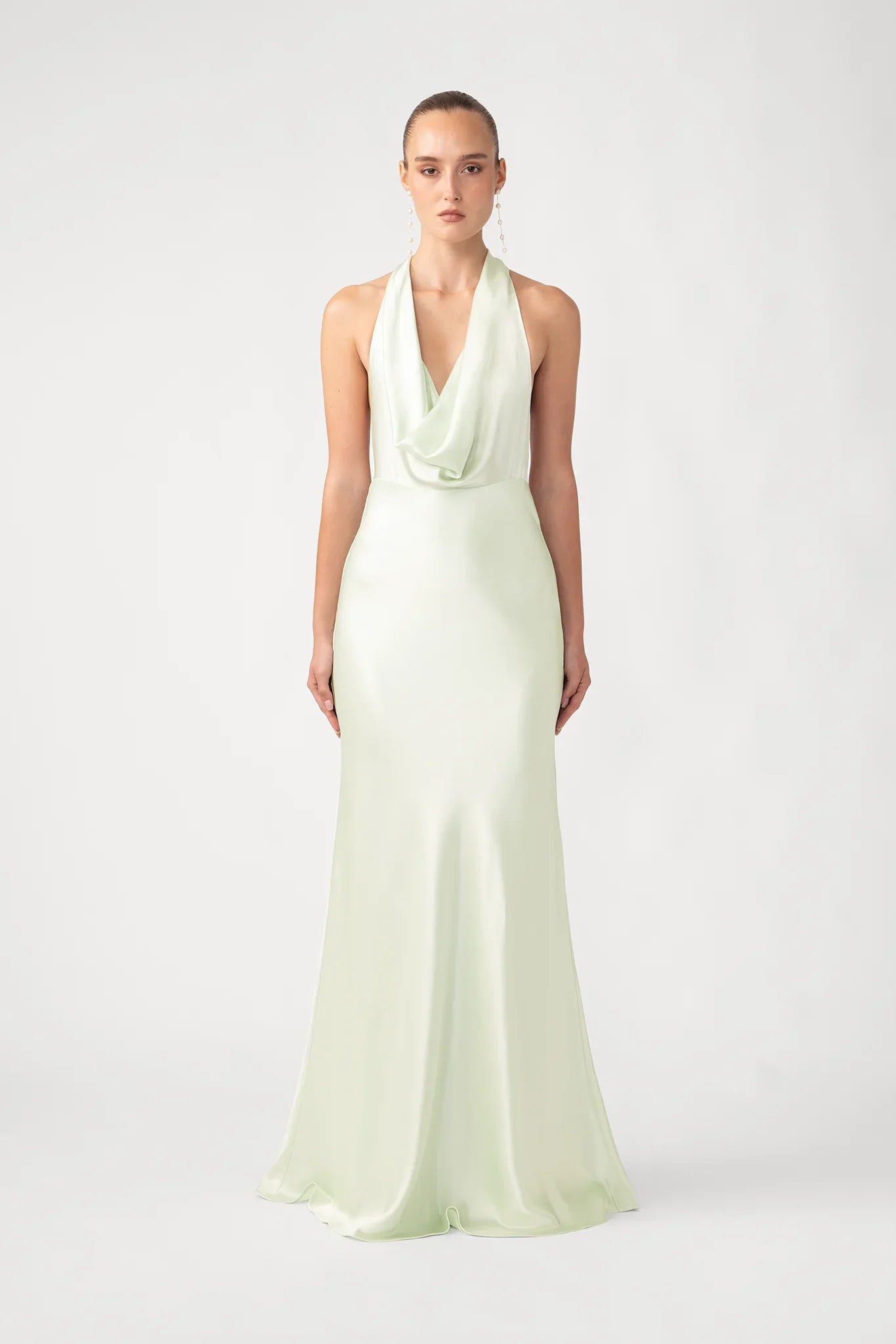 Pearl Satin Gown