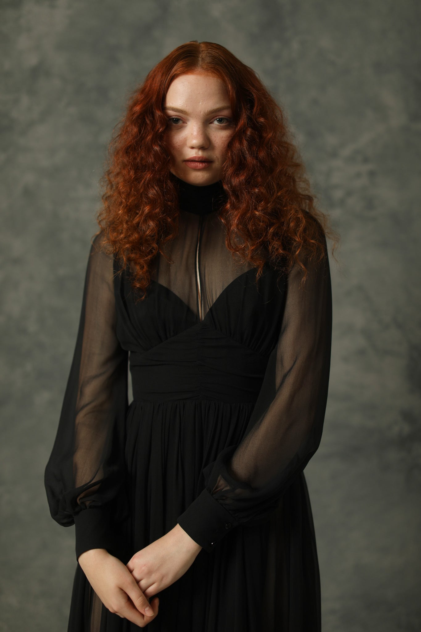 Caroline Silk Gown - SAU LEE