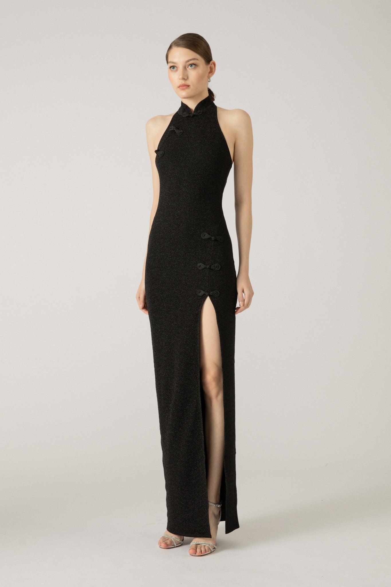 Desiree Shimmer Lurex Maxi Dress
