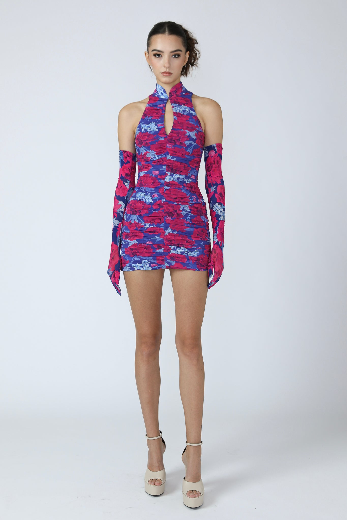 Gwen Mini Dress With Gloves