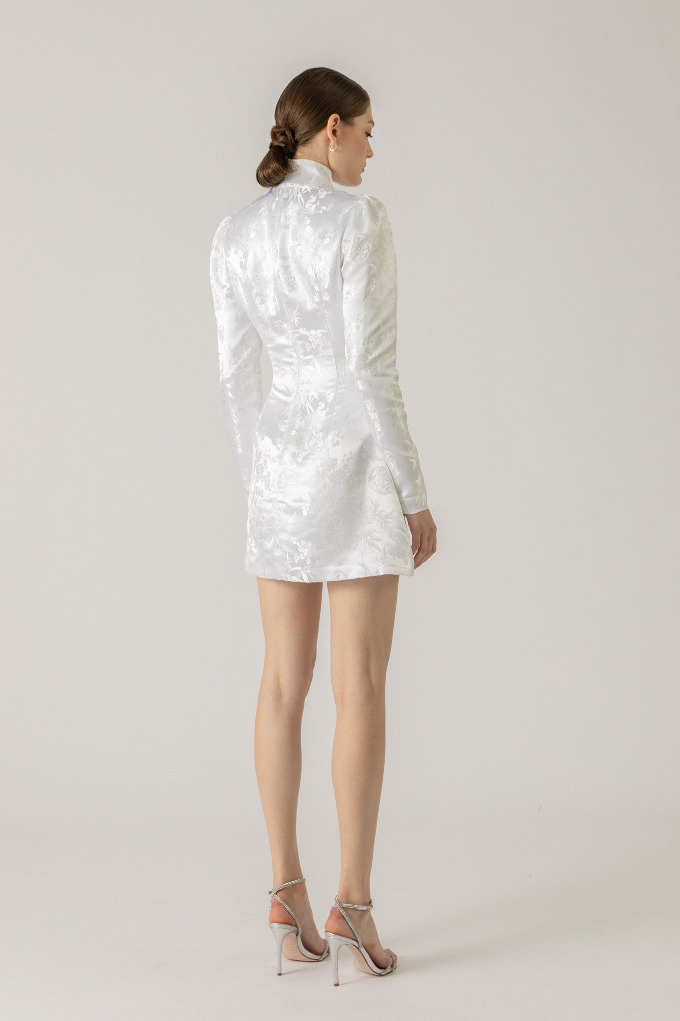 Joyce Chinese Jacquard Mini Dress
