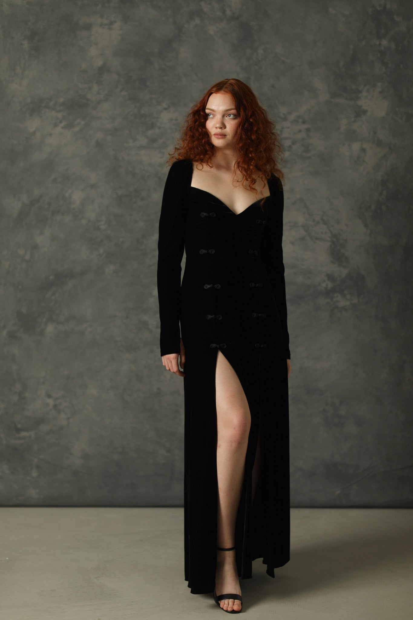 Megan Velvet Gown