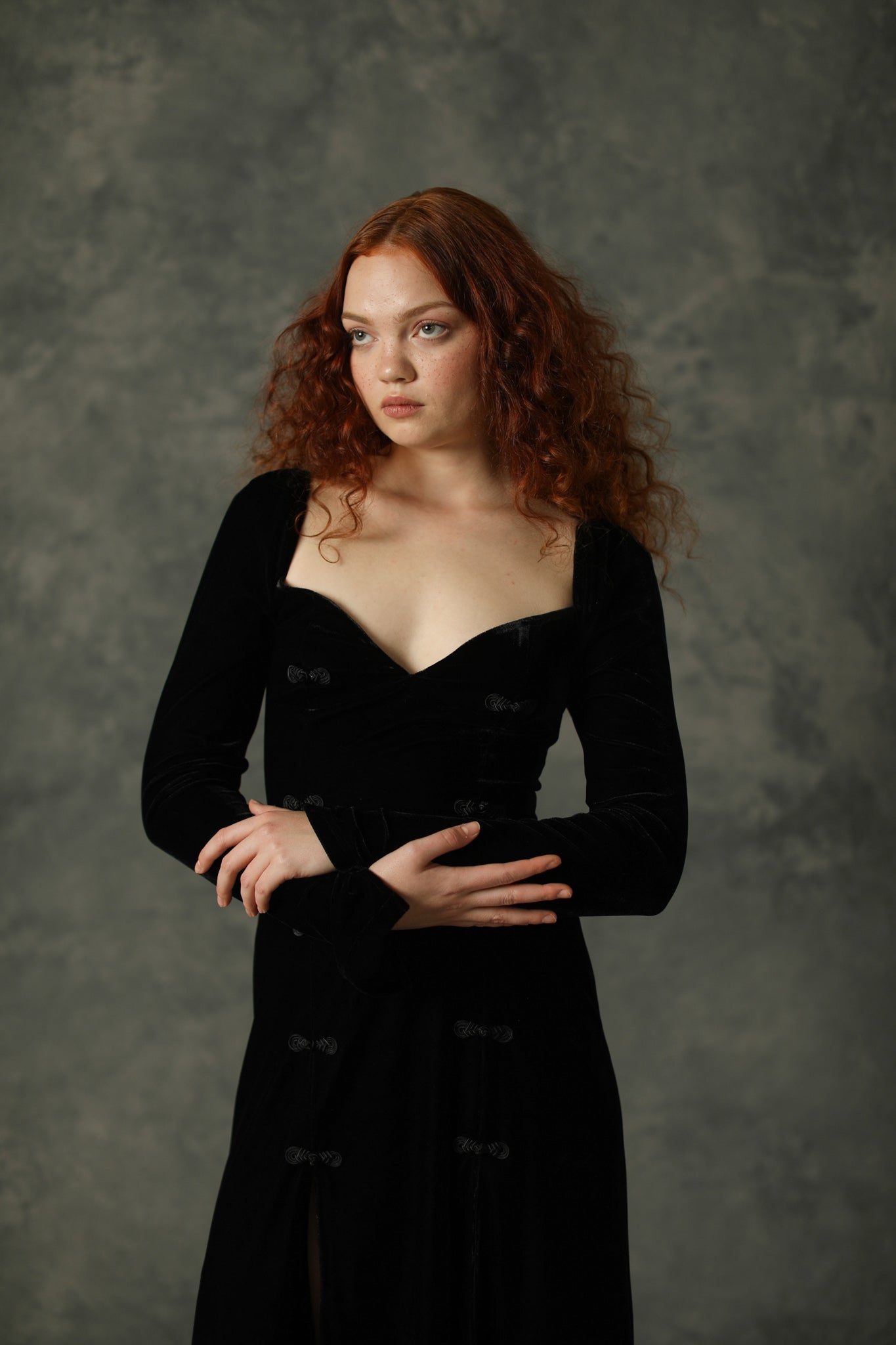 Megan Velvet Gown