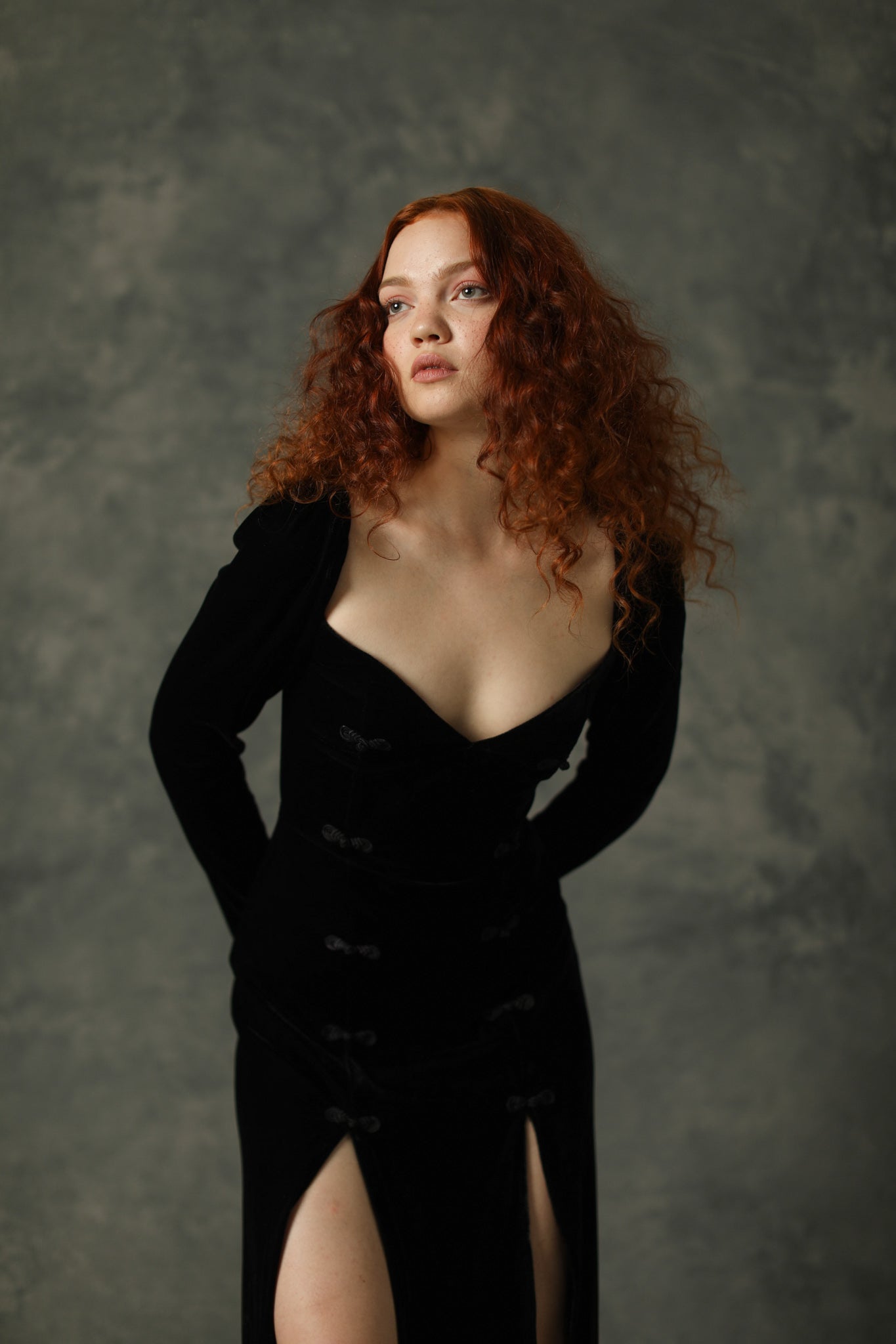 Megan Velvet Gown