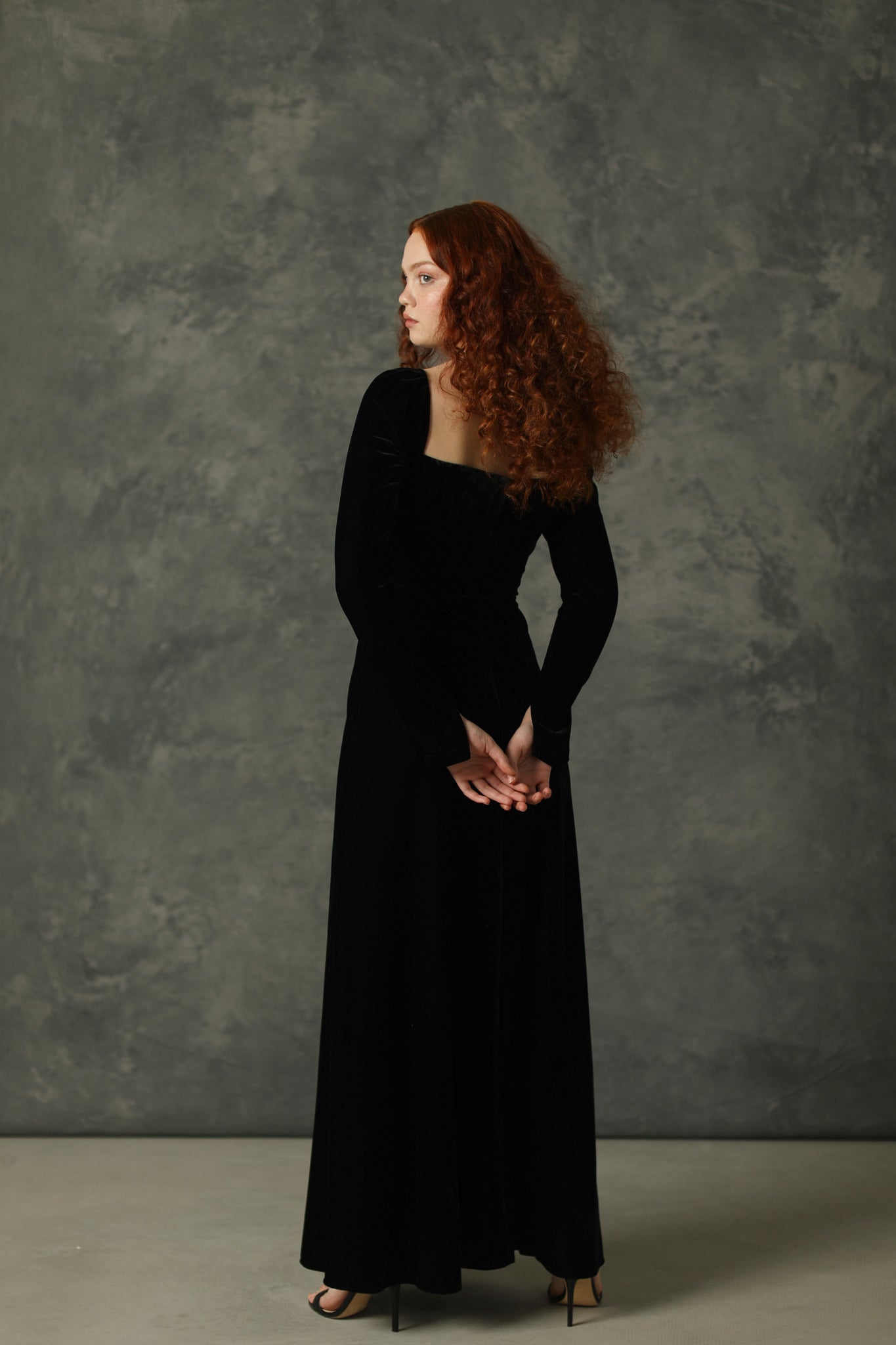 Megan Velvet Gown