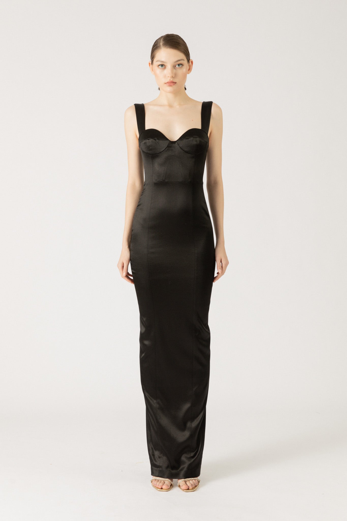 Palmela Satin Dress