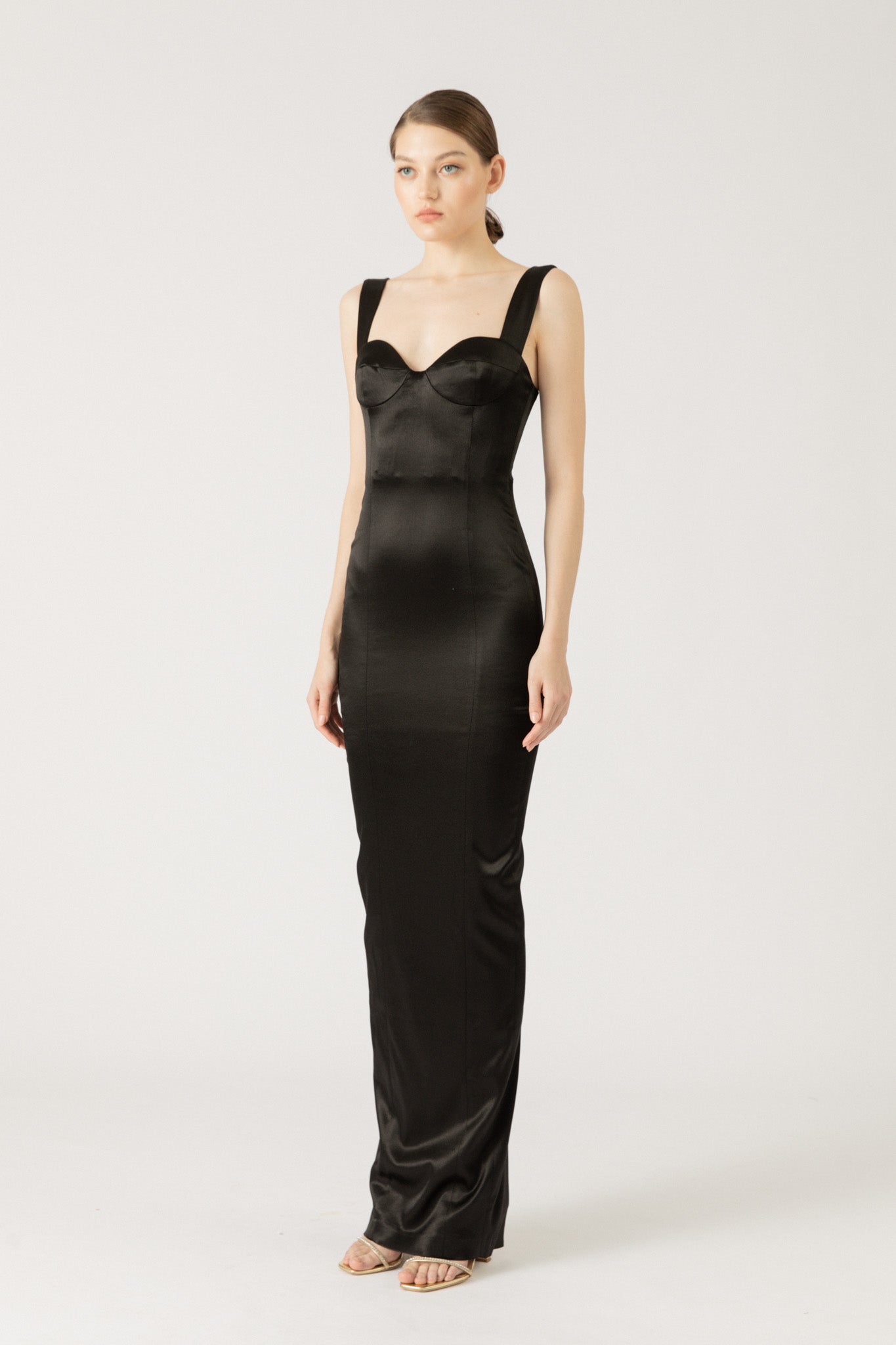 Palmela Satin Dress