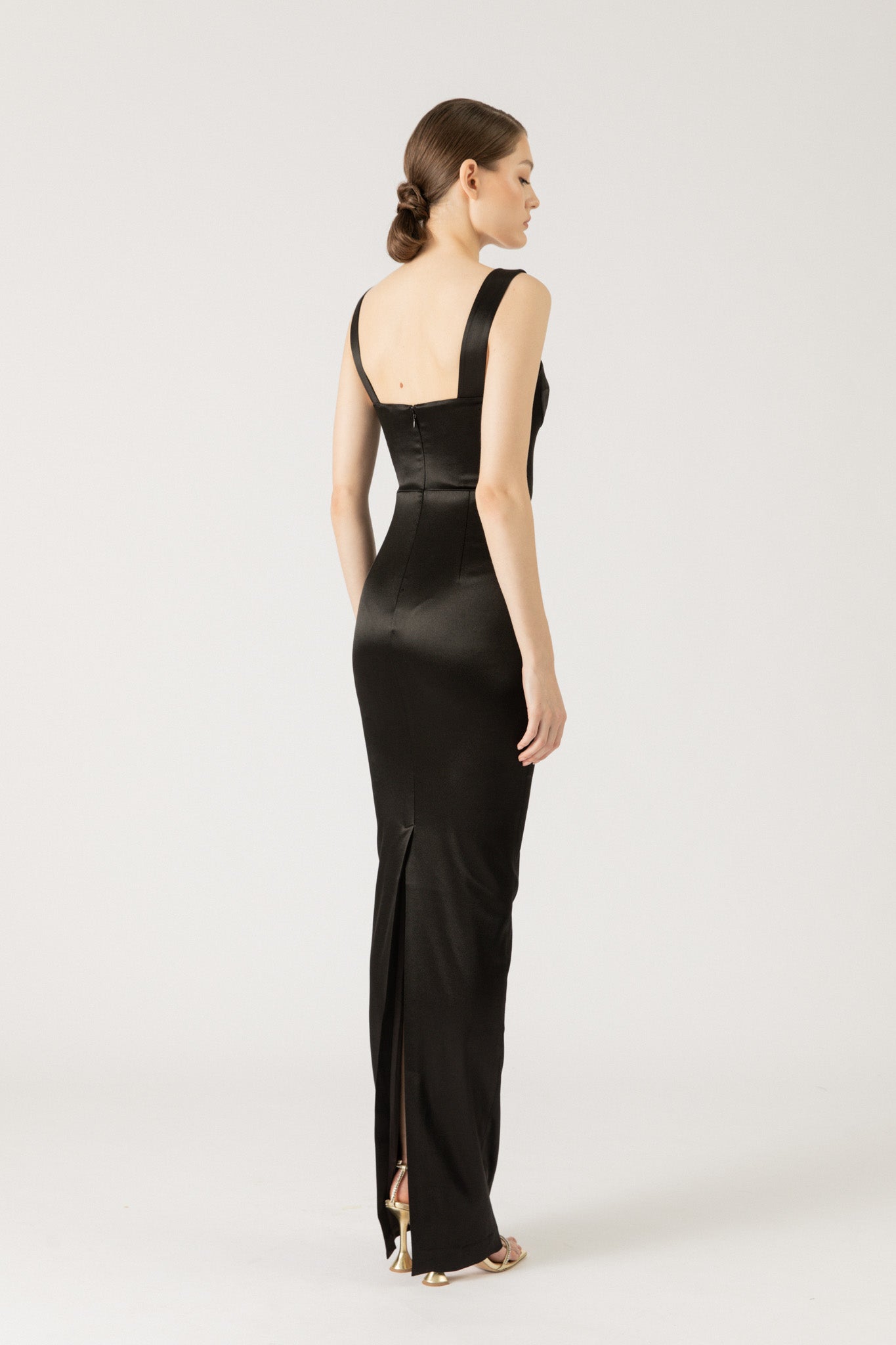 Palmela Satin Dress