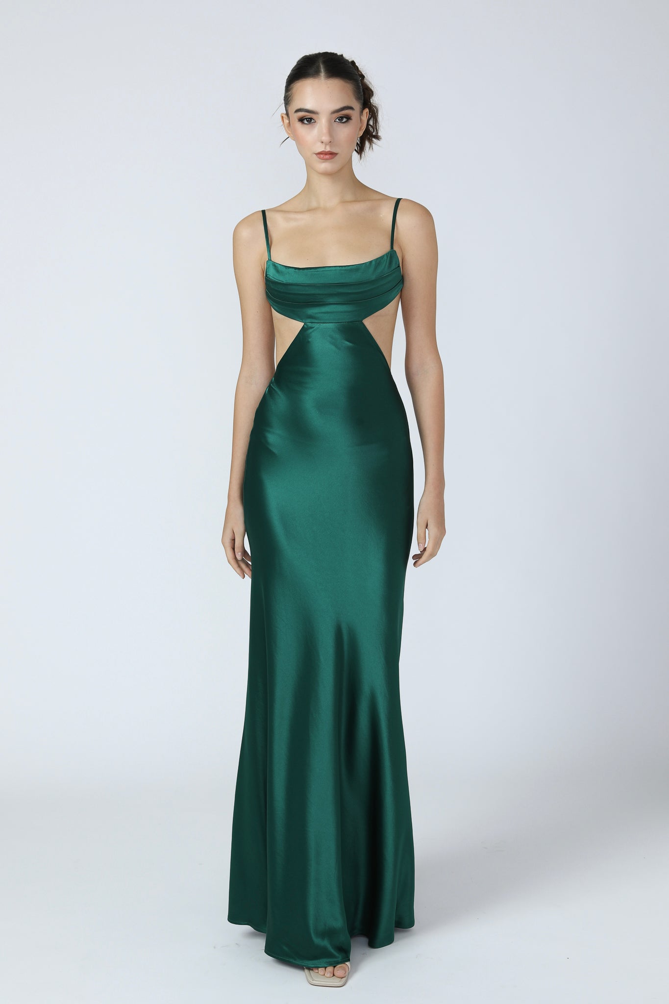 Paula Satin Gown - SAU LEE