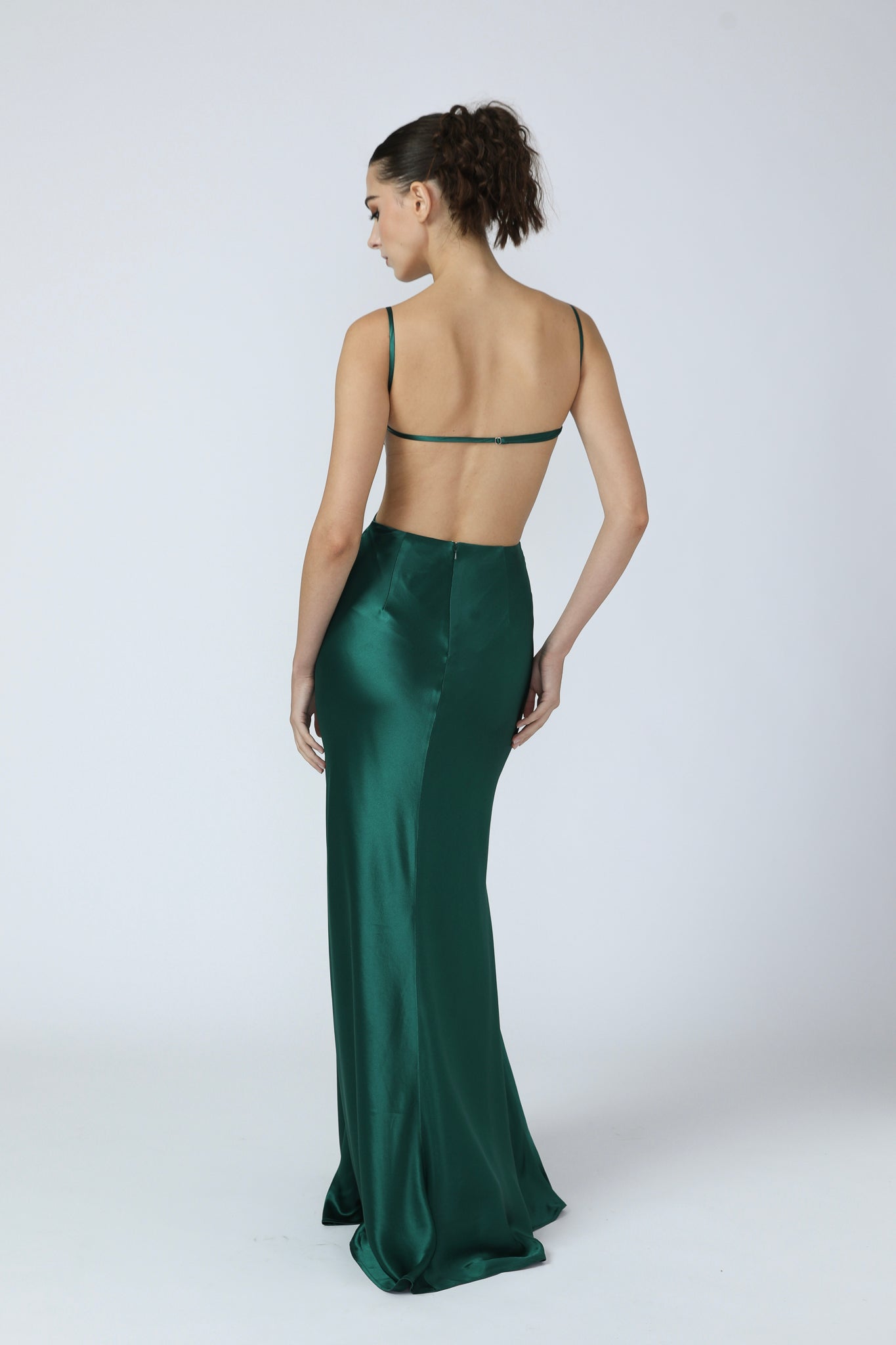 Paula Satin Gown - SAU LEE