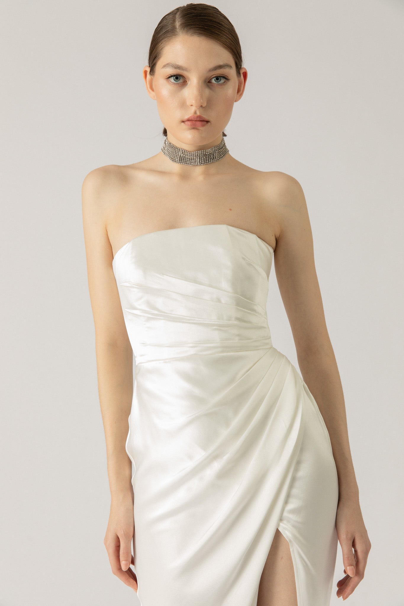 Priyanka Satin Gown