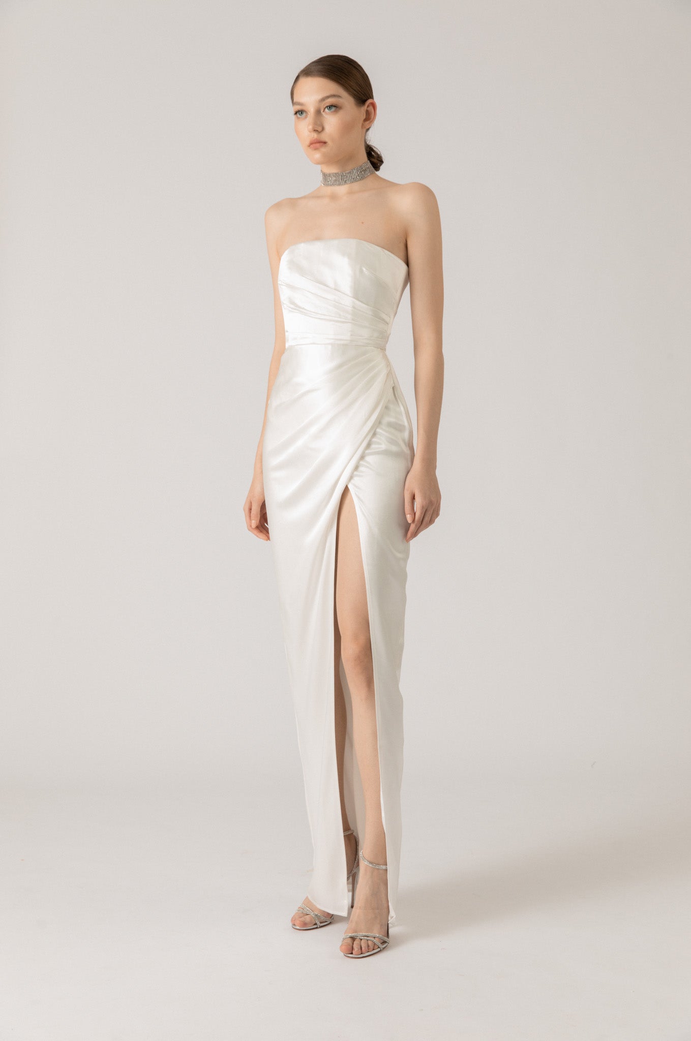 Priyanka Satin Gown