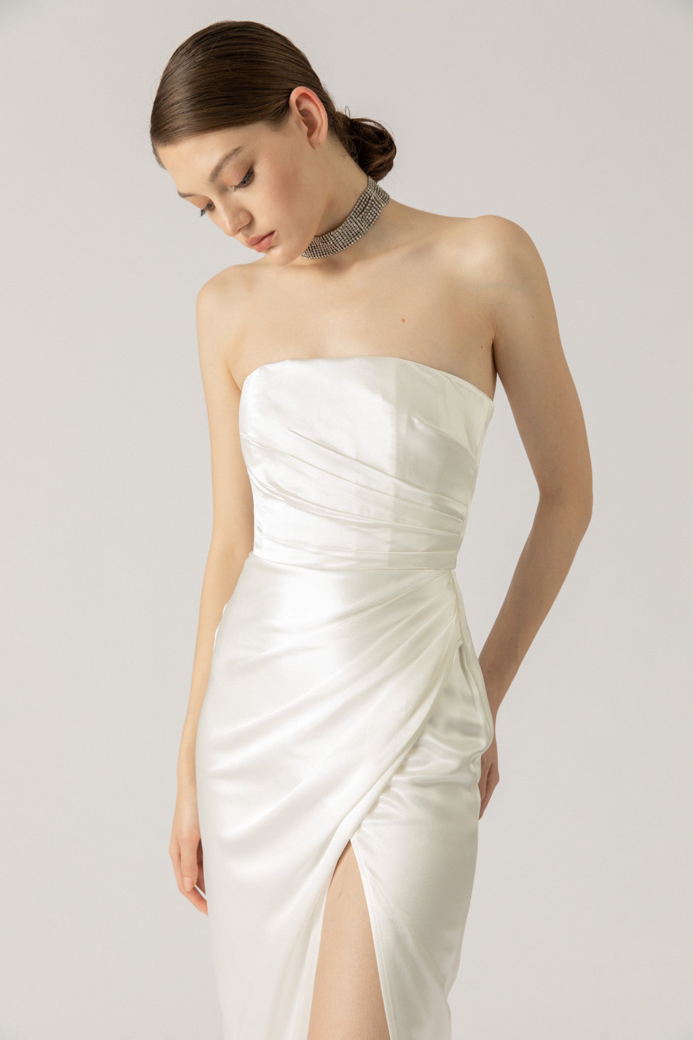 Priyanka Satin Gown
