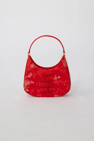 SAU LEE | mini sau JACQUARD MINI BAG | mini sau JACQUARD MINI BAG - Lucky Red