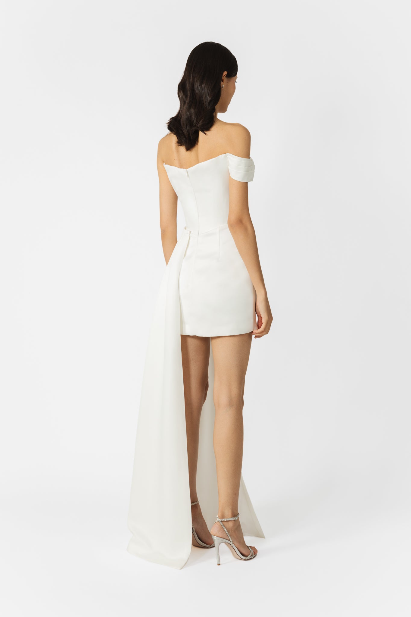 SAU LEE Brenda Mini Dress - White / 00