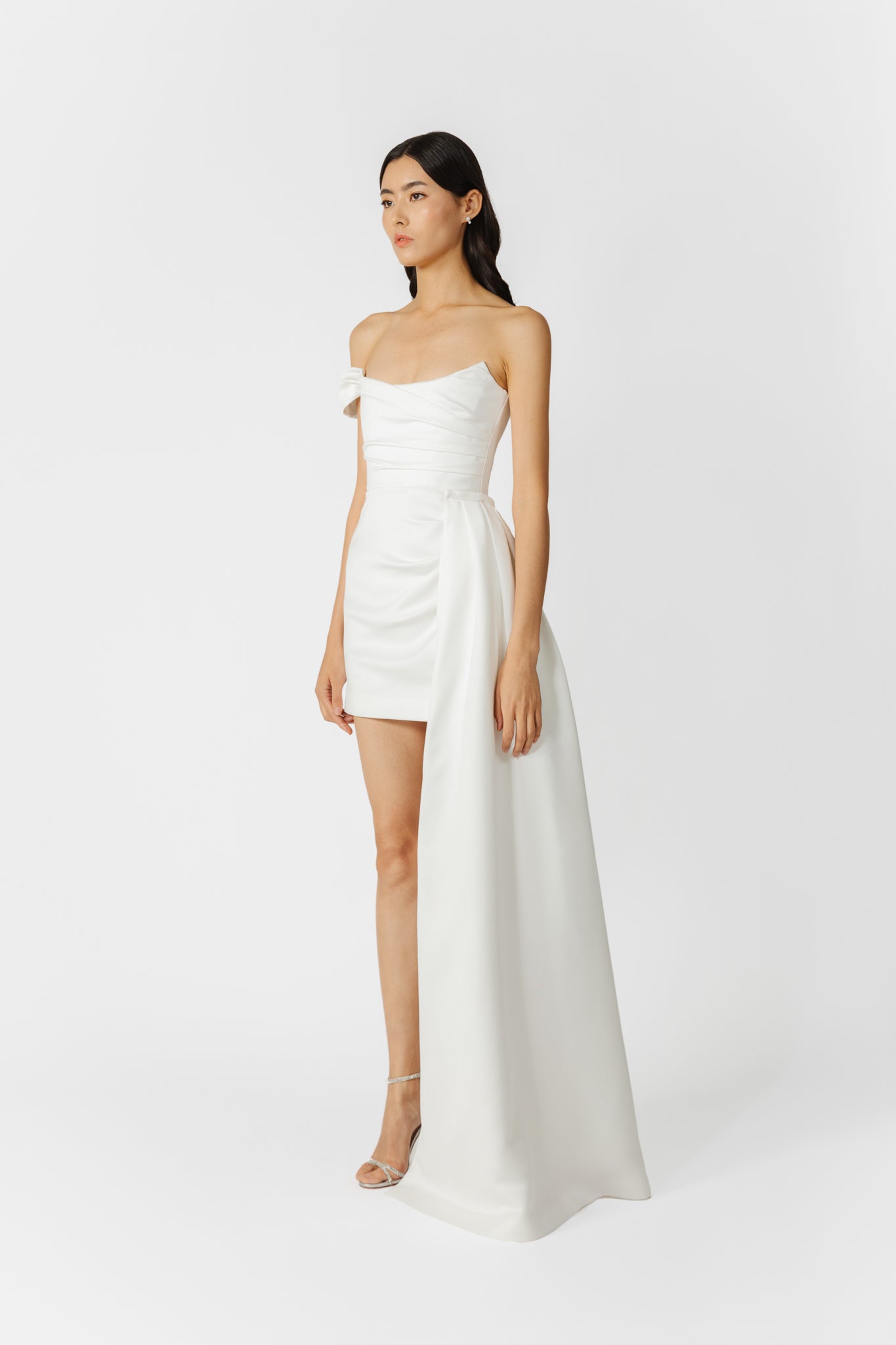 SAU LEE Brenda Mini Dress - White / 00